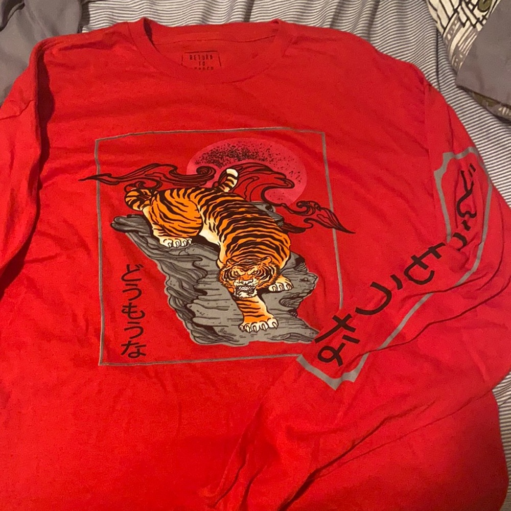 Tiger shirt for men/teen